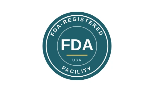 FDA registered badge